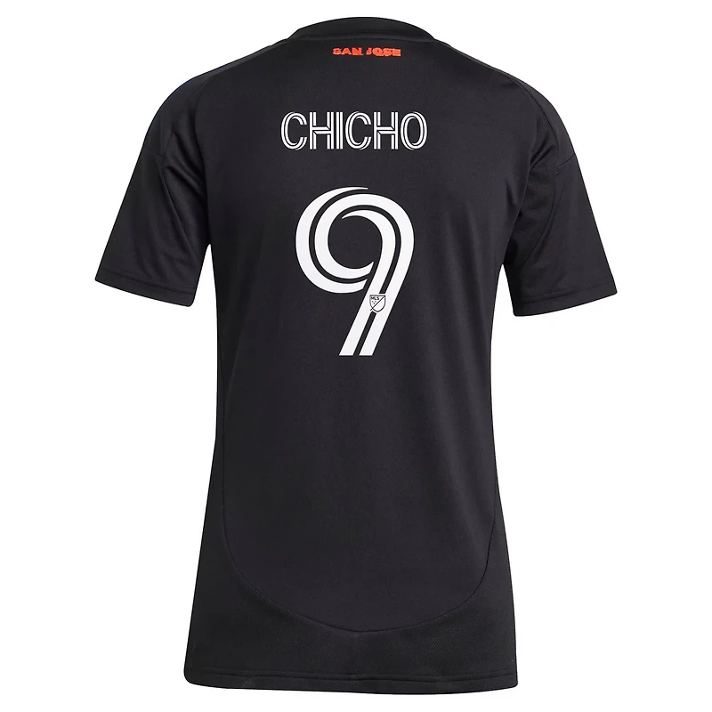 adidas Cristian Arango San Jose Earthquakes 2025 Headliner Replica Player Jersey