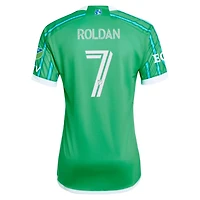 adidas Cristian Roldan Seattle Sounders FC 2024 The Anniversary Kit Authentic Player Jersey