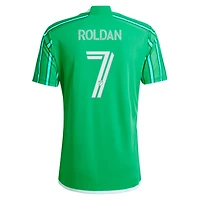 adidas Cristian Roldan Seattle Sounders FC 2024 The Anniversary Kit Replica Player Jersey