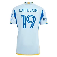 adidas Emmanuel Latte Lath Light Atlanta United FC 2024 The Resurgens Kit Authentic Player Jersey