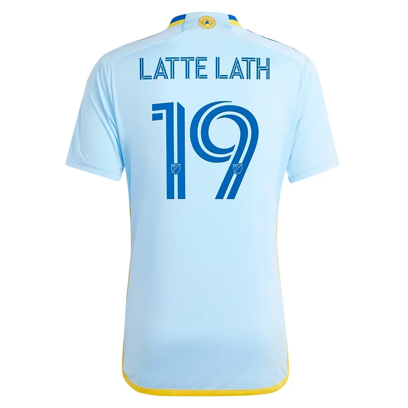 adidas Emmanuel Latte Lath Light Atlanta United FC 2024 The Resurgens Kit Replica Player Jersey