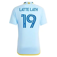 adidas Emmanuel Latte Lath Light Atlanta United FC 2024 The Resurgens Kit Replica Player Jersey