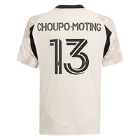 adidas Eric Maxim Choupo-Moting New York Red Bulls 2025 Stone Kit Replica Player Jersey