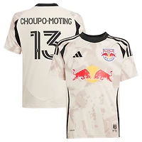adidas Eric Maxim Choupo-Moting New York Red Bulls 2025 Stone Kit Replica Player Jersey