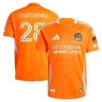 adidas Erik Sviatchenko Houston Dynamo FC 2025 Season 20 Authentic Player Jersey