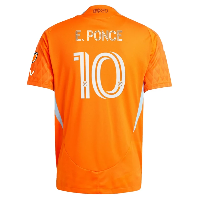 adidas Ezequiel Ponce Houston Dynamo FC 2025 Season 20 Authentic Player Jersey