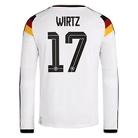 adidas Florian Wirtz Germany National Team 2026 Home Replica Long Sleeve Jersey