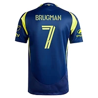 adidas Gastn Brugman Nashville SC 2025 The Heart Of Kit Authentic Player Jersey