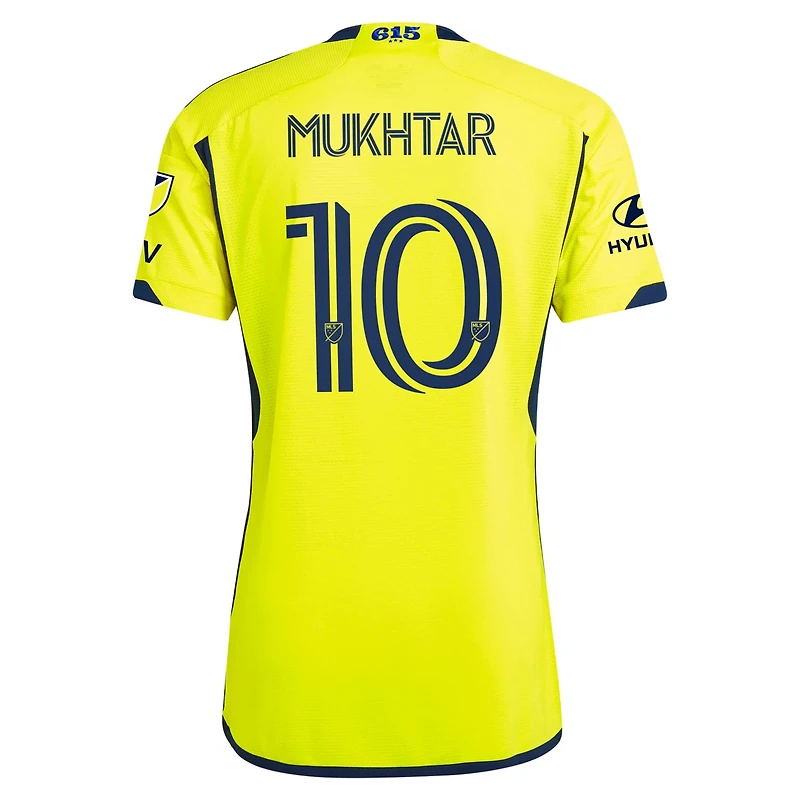 adidas Hany Mukhtar Nashville SC 2024 The 615 Kit Authentic Player Jersey