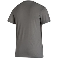 adidas Heathered Charcoal Miami Hurricanes 5X National Champions Reminisce Tri-Blend T-Shirt