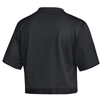 adidas Indiana Hoosiers Primegreen V-Neck Cropped Jersey