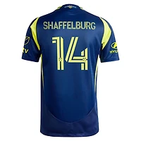 adidas Jacob Shaffelburg Nashville SC 2025 The Heart Of Kit Authentic Player Jersey