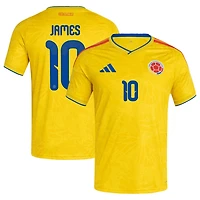 adidas James Rodriguez Colombia National Team 2026 Home Replica Jersey