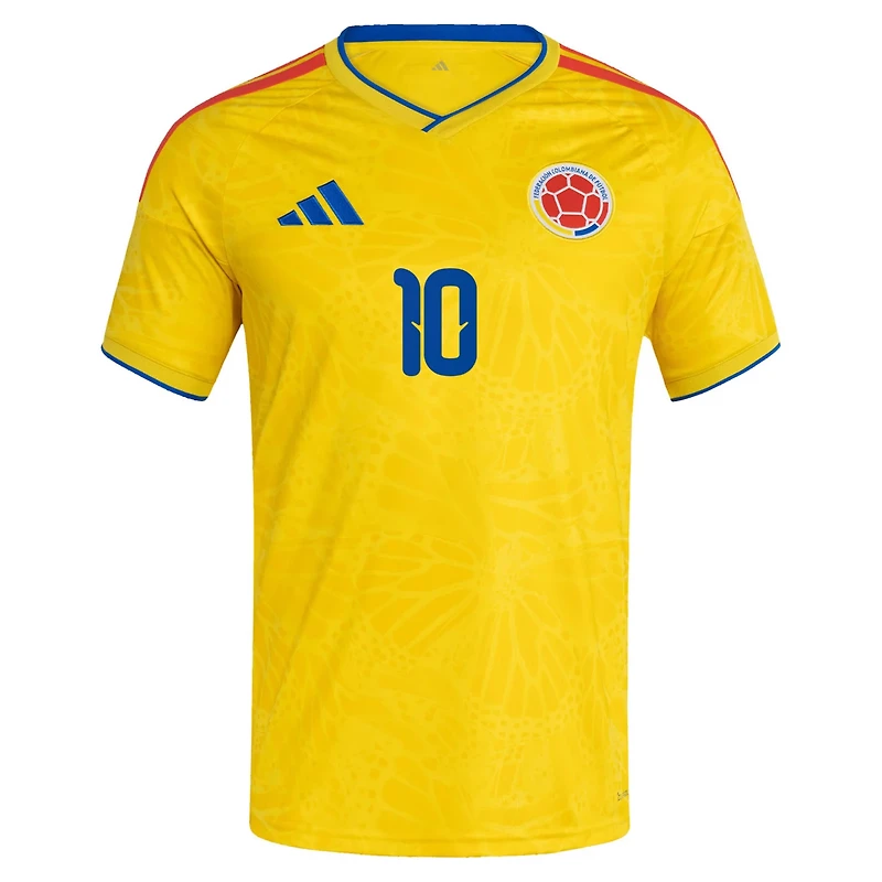 adidas James Rodriguez Colombia National Team 2026 Home Replica Jersey