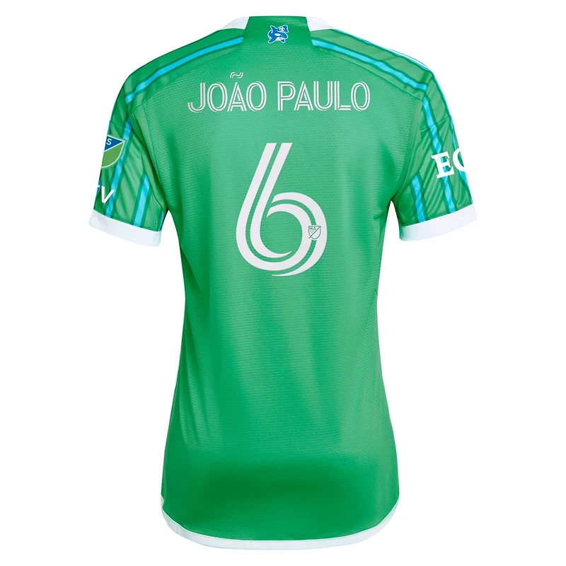 adidas Joao Paulo Seattle Sounders FC 2024 The Anniversary Kit Authentic Player Jersey
