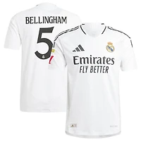 adidas Jude Bellingham Real Madrid 2024 25 Home Authentic Player Jersey