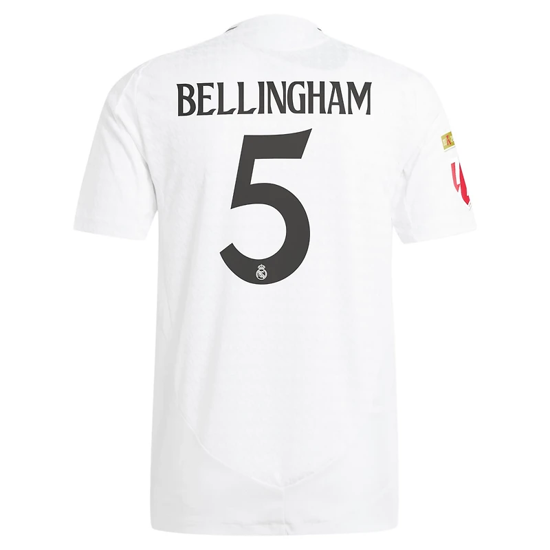 adidas Jude Bellingham Real Madrid 2024 25 Home Authentic Player Jersey