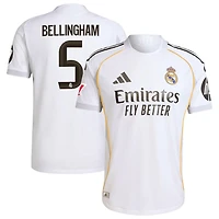 adidas Jude Bellingham Real Madrid 2025 26 Home Authentic Jersey