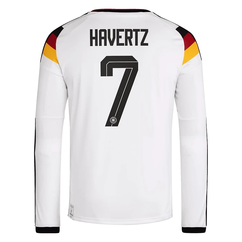 adidas Kai Havertz Germany National Team 2026 Home Replica Long Sleeve Jersey