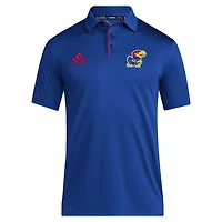 adidas Kansas Jayhawks 2024 Coaches AEROREADY Polo