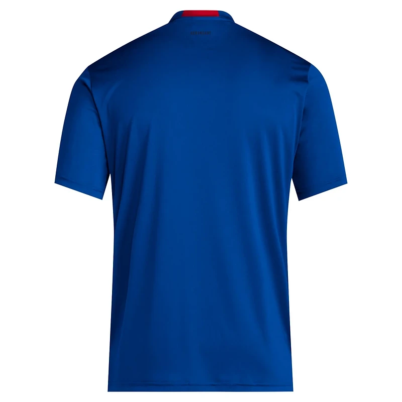 adidas Kansas Jayhawks 2024 Sideline AEROREADY T-Shirt