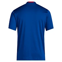 adidas Kansas Jayhawks 2024 Sideline AEROREADY T-Shirt