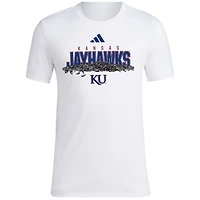 adidas Kansas Jayhawks Baseball Sunflower Seeds T-Shirt