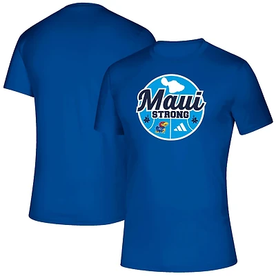 adidas Kansas Jayhawks Maui Strong Creator T-Shirt