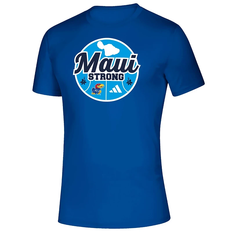 adidas Kansas Jayhawks Maui Strong Creator T-Shirt