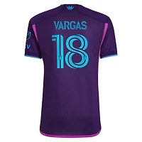 adidas Kerwin Vargas Charlotte FC 2023 Crown Jewel Kit Authentic Player Jersey
