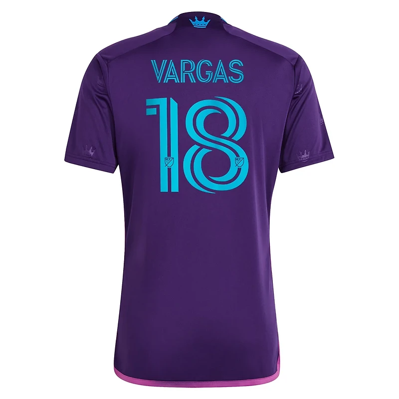 adidas Kerwin Vargas Charlotte FC 2023 Crown Jewel Kit Replica Player Jersey