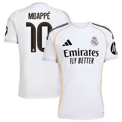 adidas Kylian Mbapp Real Madrid 2025 26 Home Replica Player Jersey
