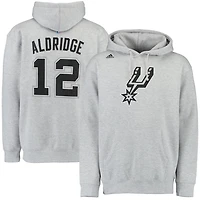 adidas LaMarcus Aldridge San Antonio Spurs Name  Number Pullover Hoodie