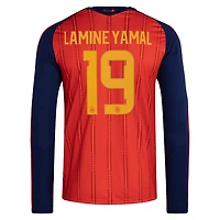 adidas Lamine Yamal Spain National Team 2026 Home Replica Long Sleeve Jersey
