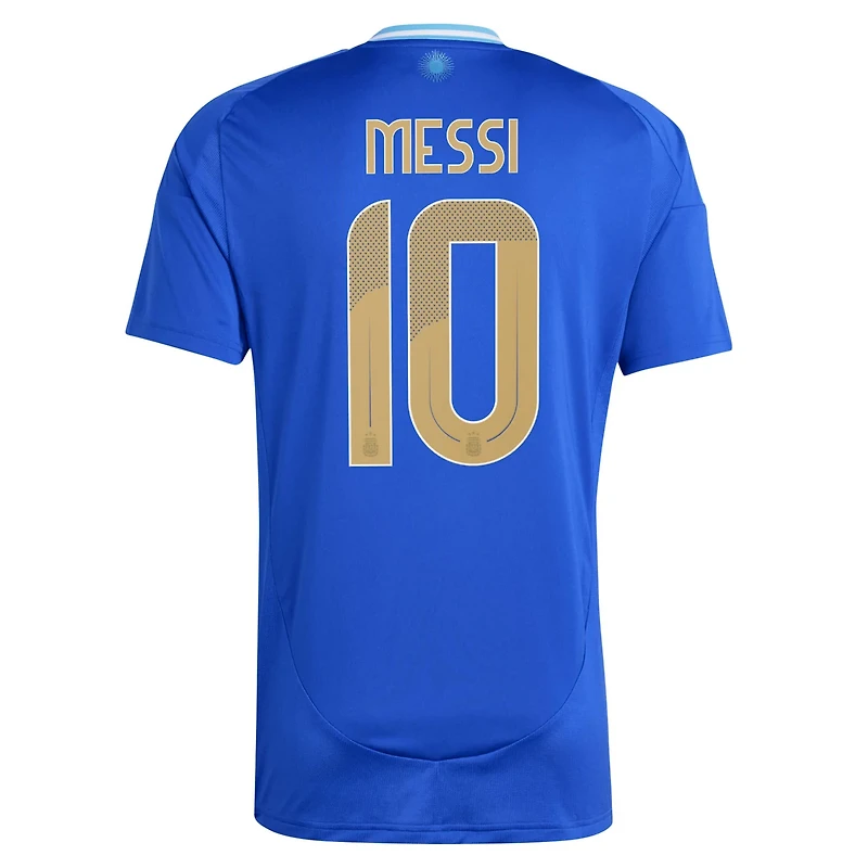 adidas Lionel Messi Argentina National Team 2024 Away Replica Player Jersey
