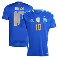 adidas Lionel Messi Argentina National Team 2024 Away Replica Player Jersey