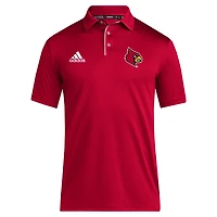 adidas Louisville Cardinals 2024 Coaches AEROREADY Polo