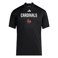 adidas Louisville Cardinals 2025 Training Performance Team T-Shirt