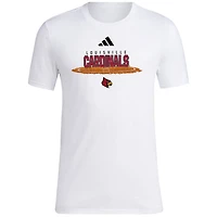 adidas Louisville Cardinals Softball Pitcher's Circle T-Shirt
