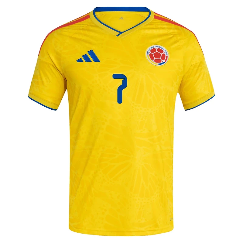 adidas Luis Diaz Colombia National Team 2026 Home Replica Jersey