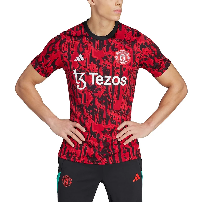 adidas Manchester United 2023 24 Pre-Match Top