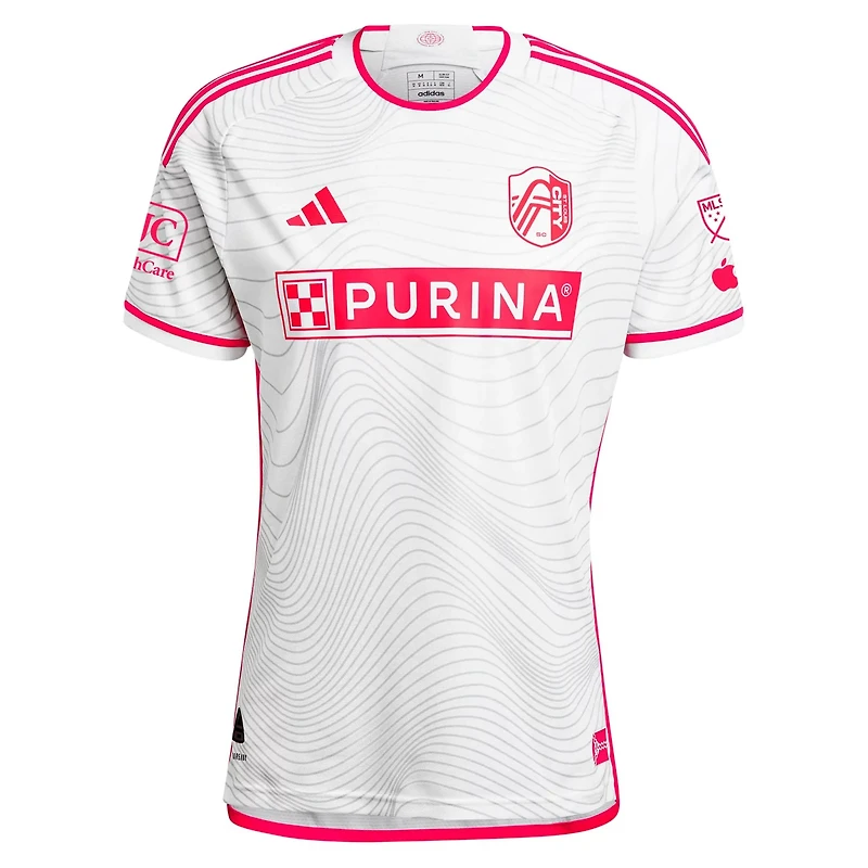 adidas Marcel Hartel St Louis City SC 2024 The Confluence Kit Authentic Player Jersey