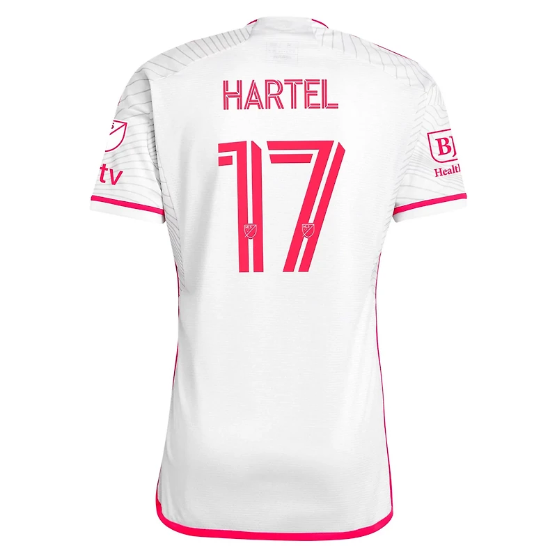 adidas Marcel Hartel St Louis City SC 2024 The Confluence Kit Authentic Player Jersey