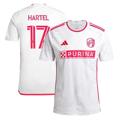 adidas Marcel Hartel St Louis City SC 2024 The Confluence Kit Replica Player Jersey
