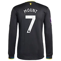 adidas Mason Mount Manchester United 2025 26 Third Authentic Long Sleeve Player Jersey