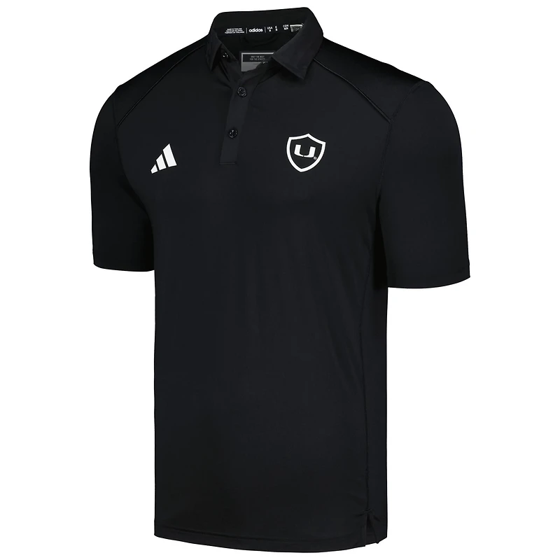 adidas Miami Hurricanes Strategy AEROREADY Polo
