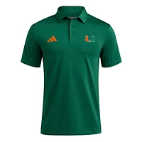 adidas Miami Hurricanes Ultimate 365 Polo