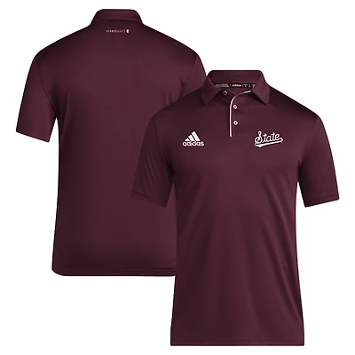 adidas Mississippi State Bulldogs 2024 Coaches AEROREADY Polo