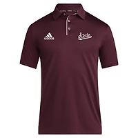 adidas Mississippi State Bulldogs 2024 Coaches AEROREADY Polo