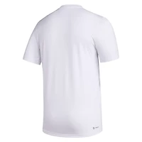 adidas Mississippi State Bulldogs Pregame AEROREADY T-Shirt